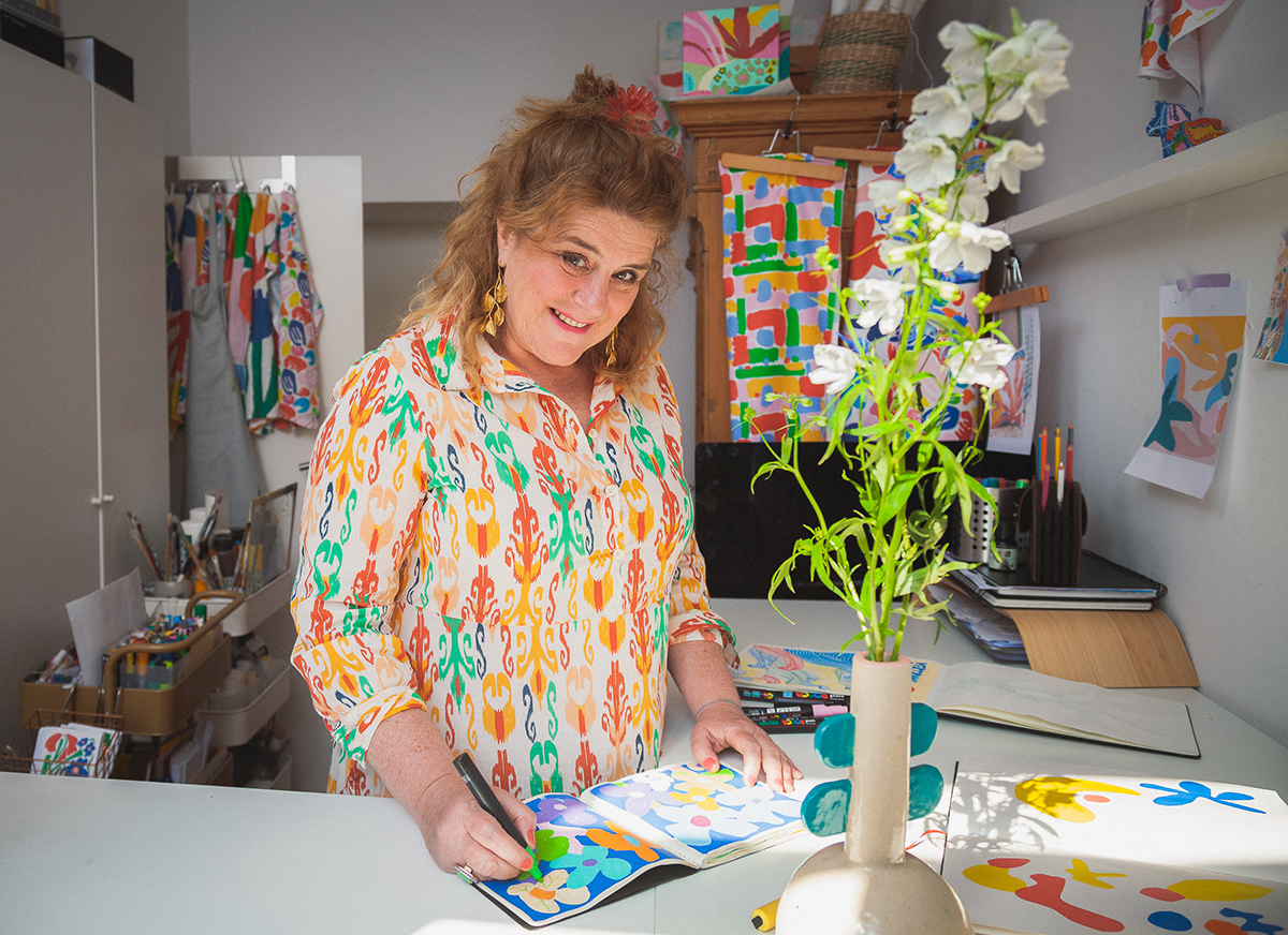 Ursula Tücks ist Coach für Kreative wie Designerinnen, Illustratorinnen, Grafik Desigerinerinnen und andere kreative Berufe.