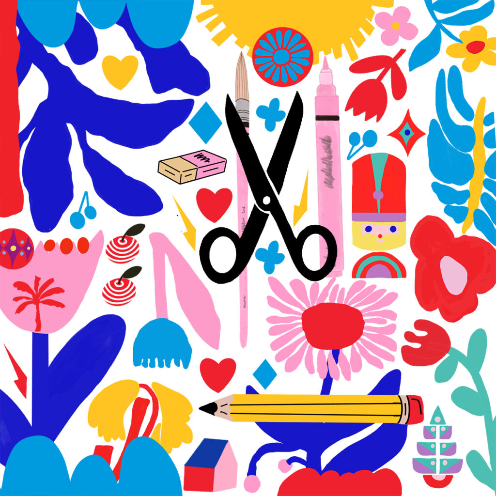 Finde mit Hilfe von der Illustratorin Ursula Tuecks deinen eigenen kreativen Ausdruck und Stil.