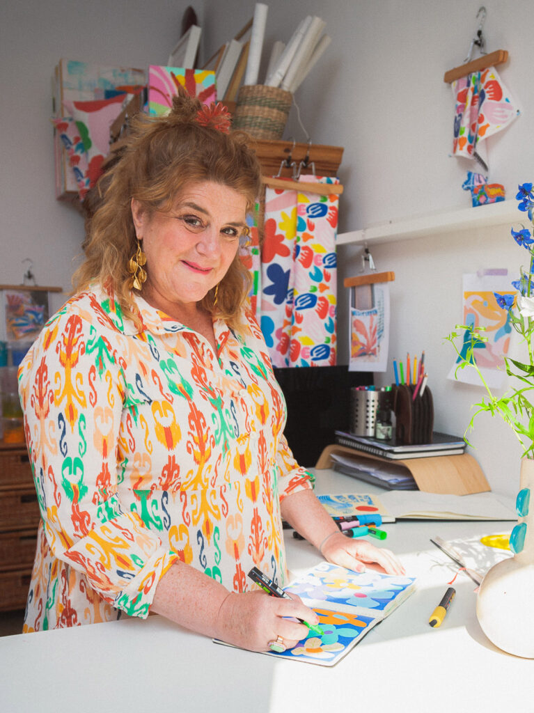 Ursula Tuecks ist Coach für Kreative, wie Designerinnen und Illustratorinnen.