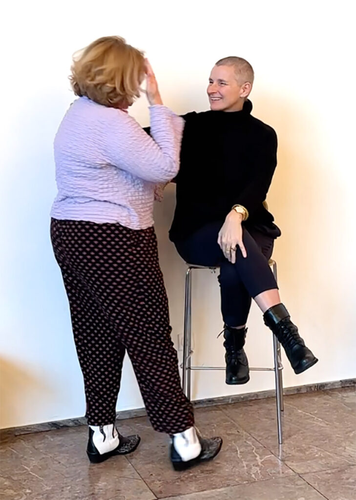 Begegnung mit Elizabeth Gilbert in Köln. 