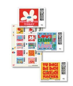 Briefmarken Flow Magazin Deutsche Post Illustration Ursula Tücks