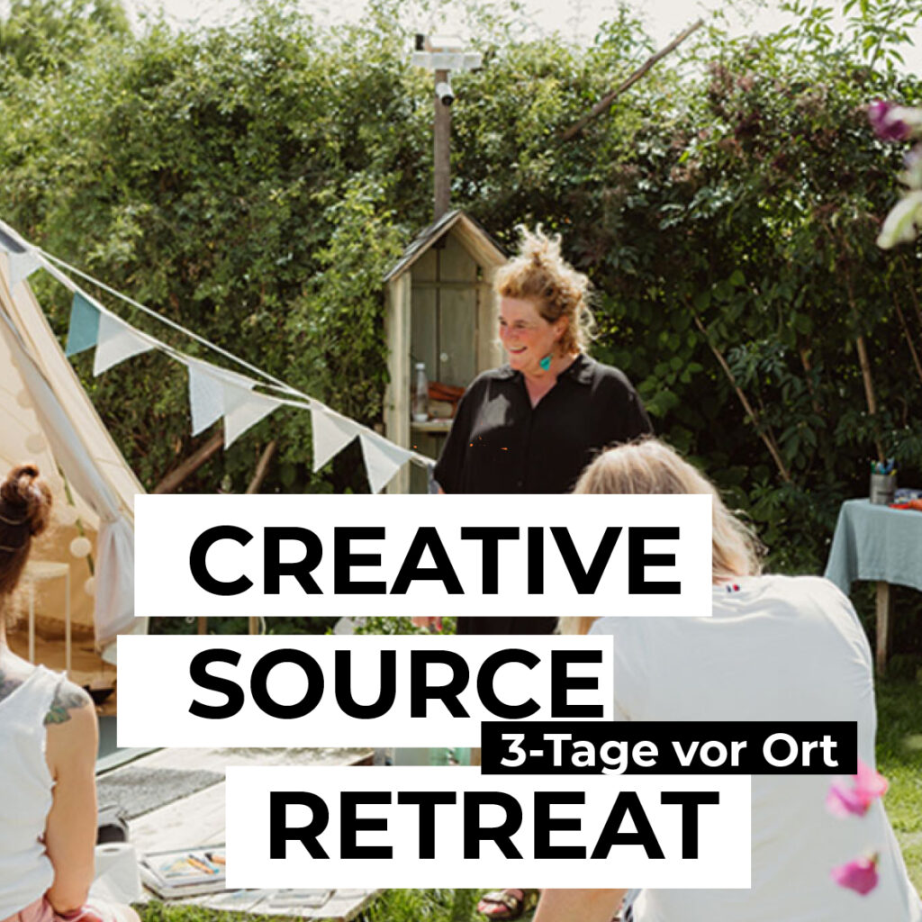 3 Tage vor Ort Retreat "Creative Source" mit der Dozentin für Kreativität Ursula Tücks